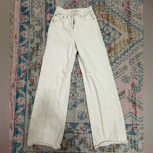 Off-White Levi’s Wide leg ribcage jeans